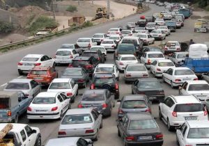 ترافیک سنگین در محور چالوس و محدوده جاجرود