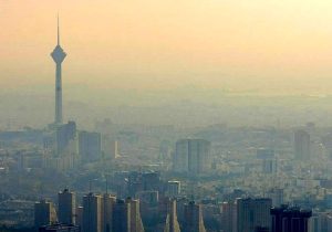 هوای تهران، آلوده و در وضعیت نارنجی است
