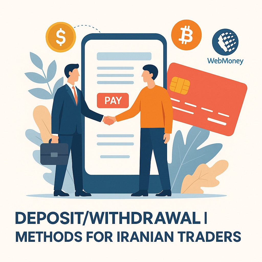 نکات مهم پیش از انتخاب روش‌های واریز و برداشت در بروکرها