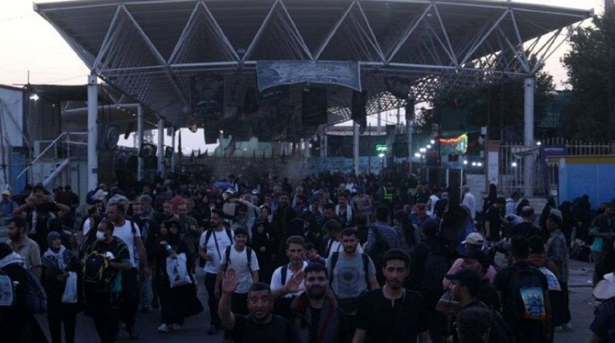 موج بازگشت زوار اربعین؛ تردد ۲.۵ میلیون نفر از مرز مهران