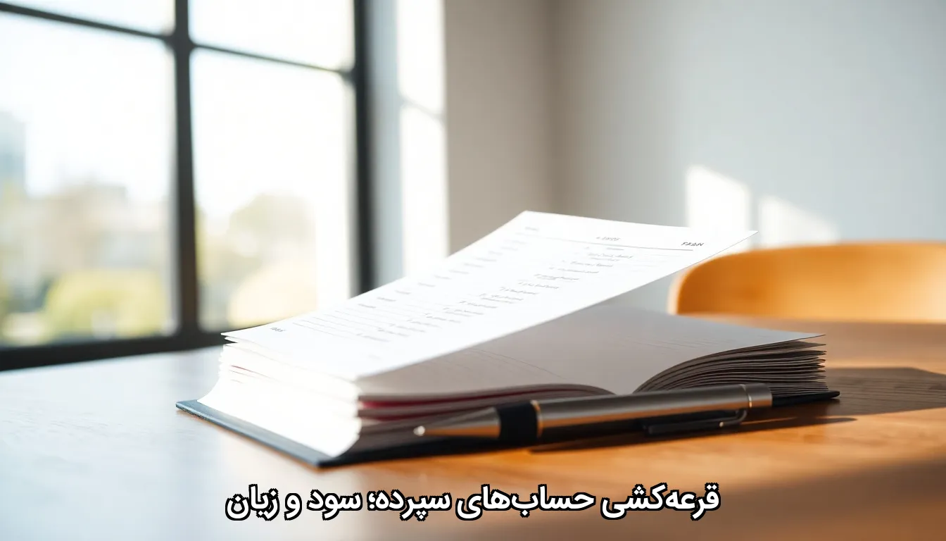 قرعه‌کشی حساب‌های سپرده؛ سود و زیان