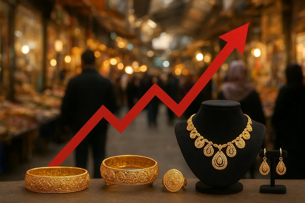 قیمت طلا امروز فاز سقوط گرفت + جدول۱۳ مهر
