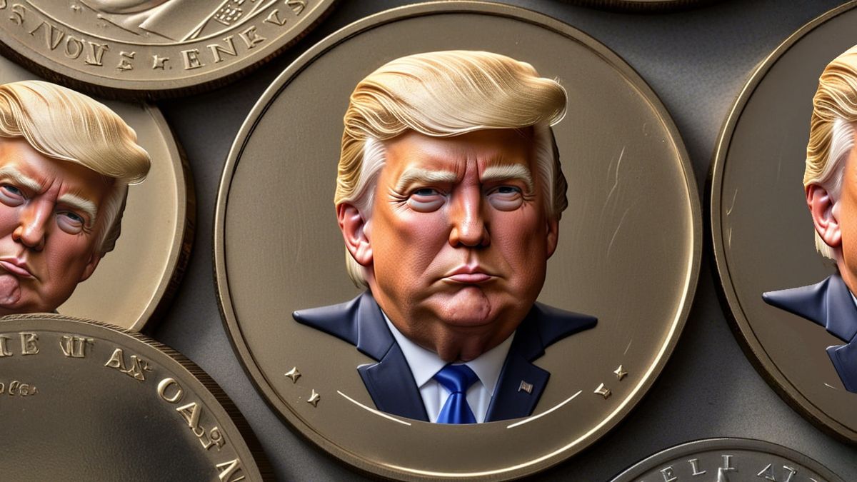 سقوط ۲۱ درصدی میم کوین ترامپ در هفته اخیر