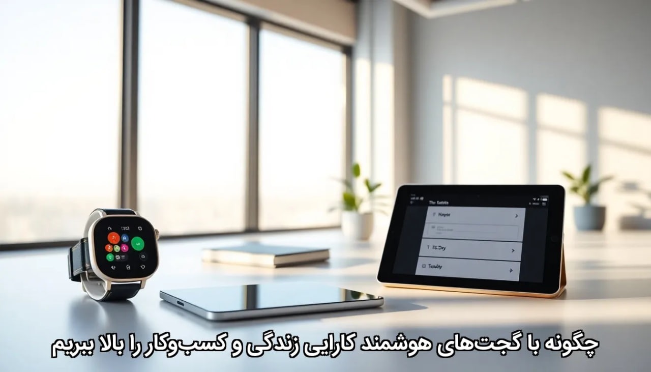 چگونه با گجت‌های هوشمند کارایی زندگی و کسب‌وکار را بالا ببریم