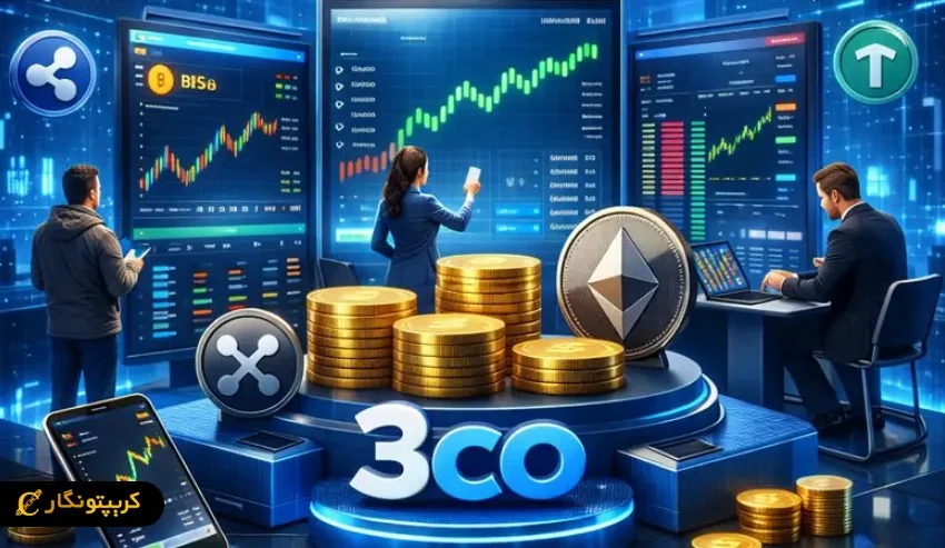 معرفی کامل صرافی تریکو (3CO) – امکانات، مزایا، معایب و امنیت