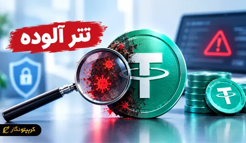 تتر آلوده چیست؟ راهنمای تشخیص و ریسک های Dirty USDT
